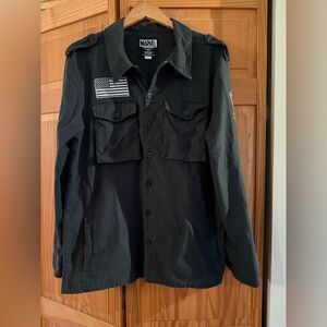 Marvel Vigilante Black Field Jacket